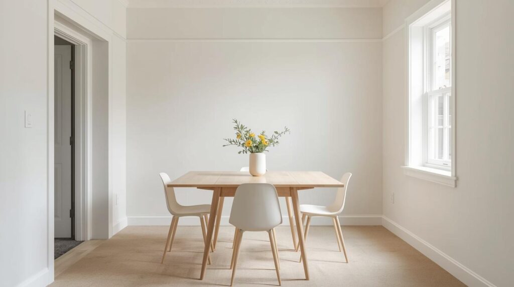 1. Pull the Table Away from the Wall