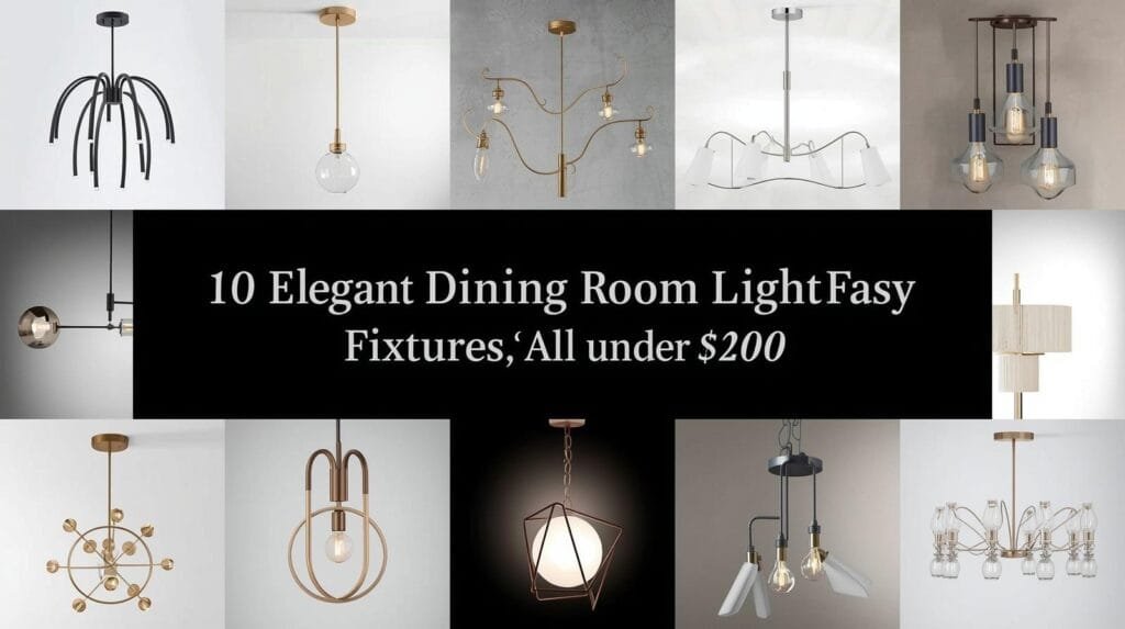 10 Best Dining Room Lighting Fixtures Under $200