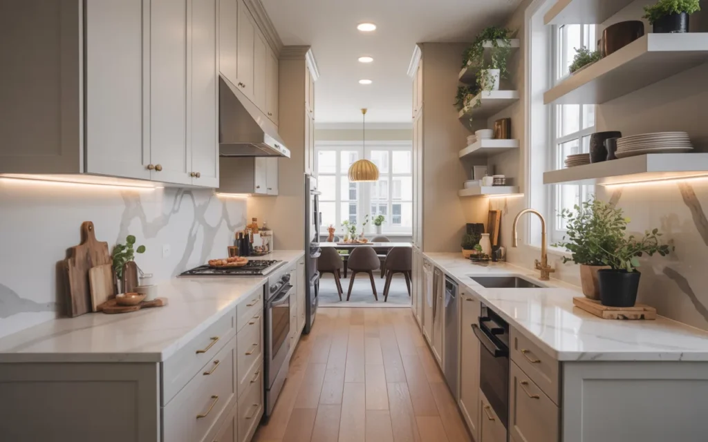 10 Narrow Kitchen Ideas That Actually Work