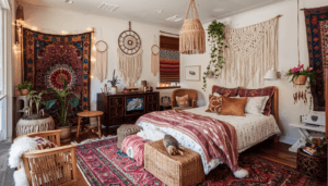 Eclectic Hippie Bedroom Ideas