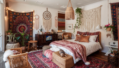 12 Eclectic Hippie Bedroom Ideas for a Free-Spirited Space