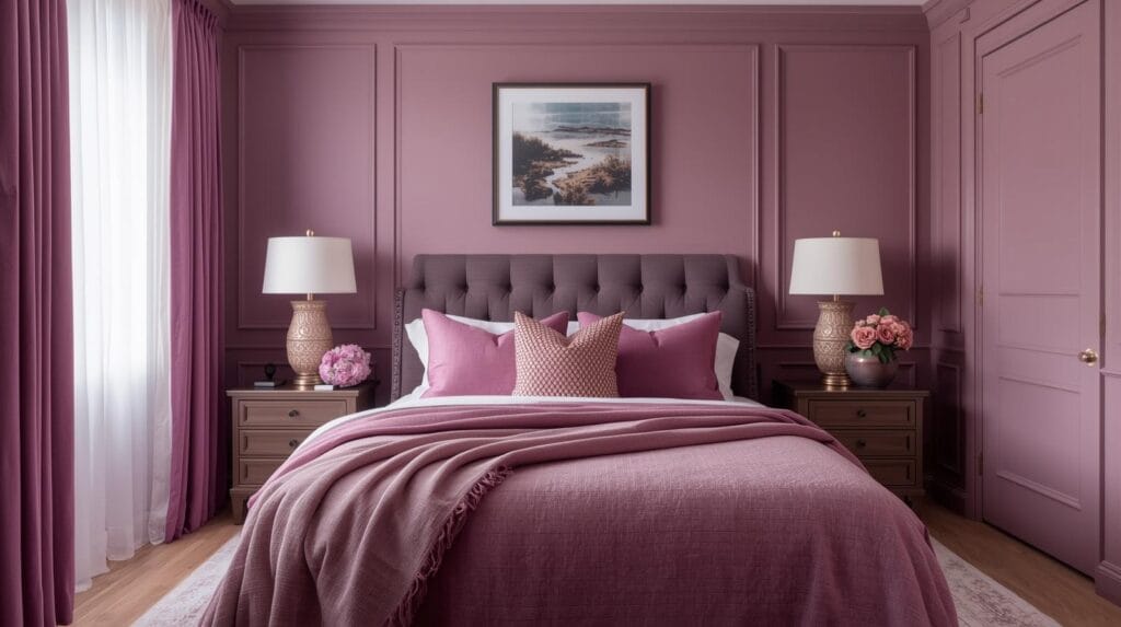 3. Amethyst and Mauve for an Unexpected Softness