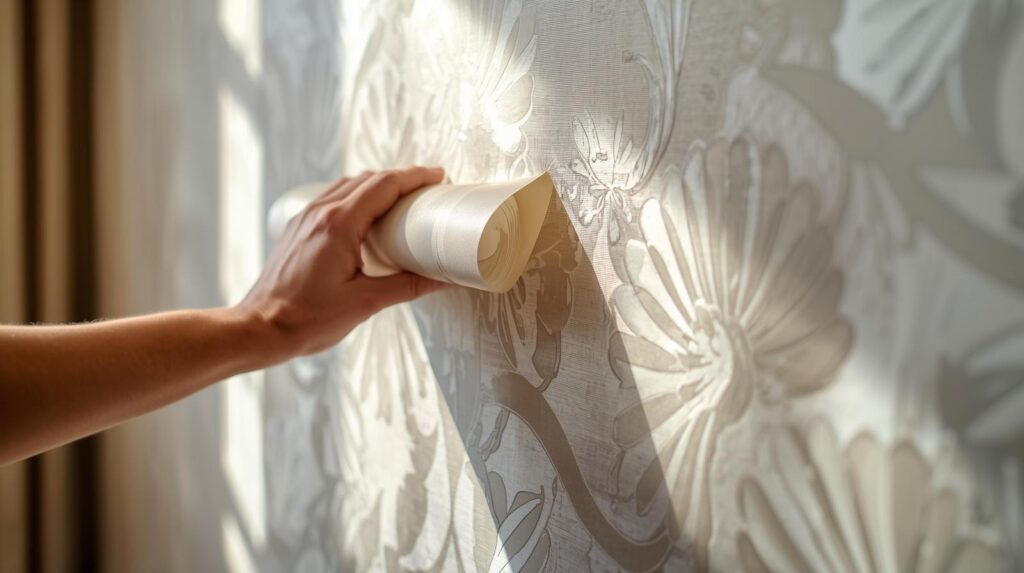 3. Applying Custom Silk and Textured Wallcoverings