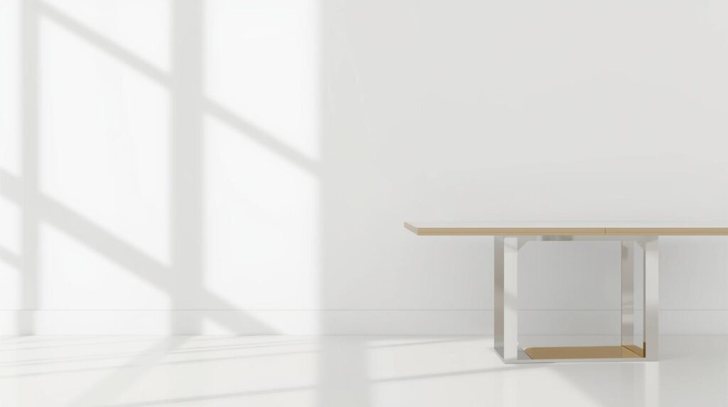 3. Clear Material Under the Tabletop