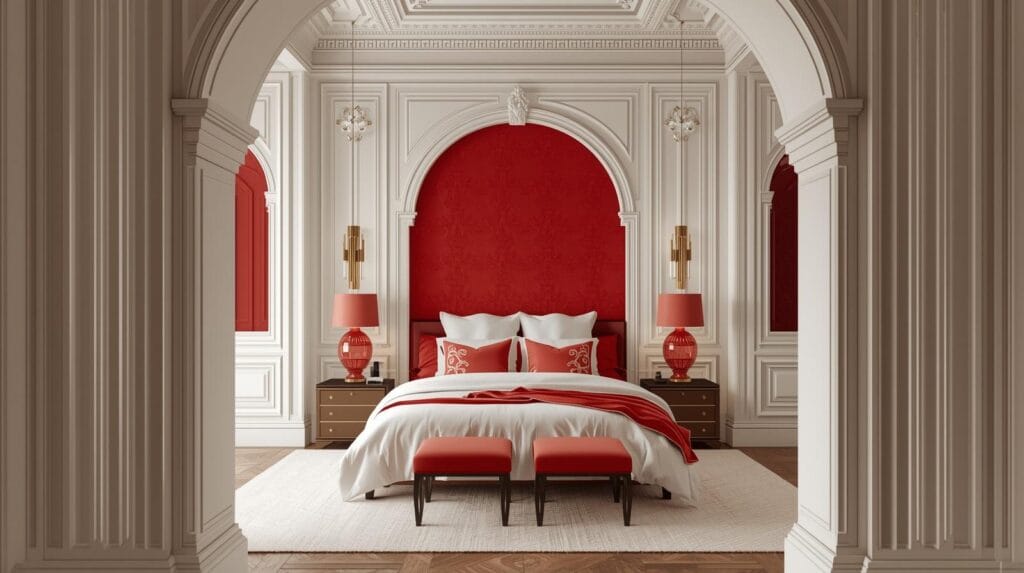 4. Ruby Red Restrained by Architecture