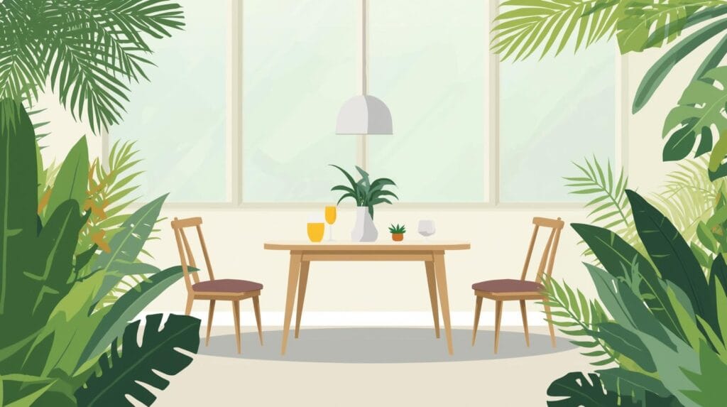 6. Add Green Life Without Creating a Jungle