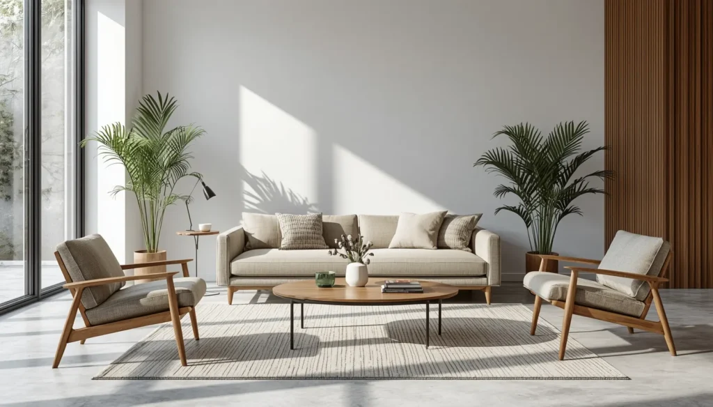 Emphasize Slender and Raised Furniture Profiles