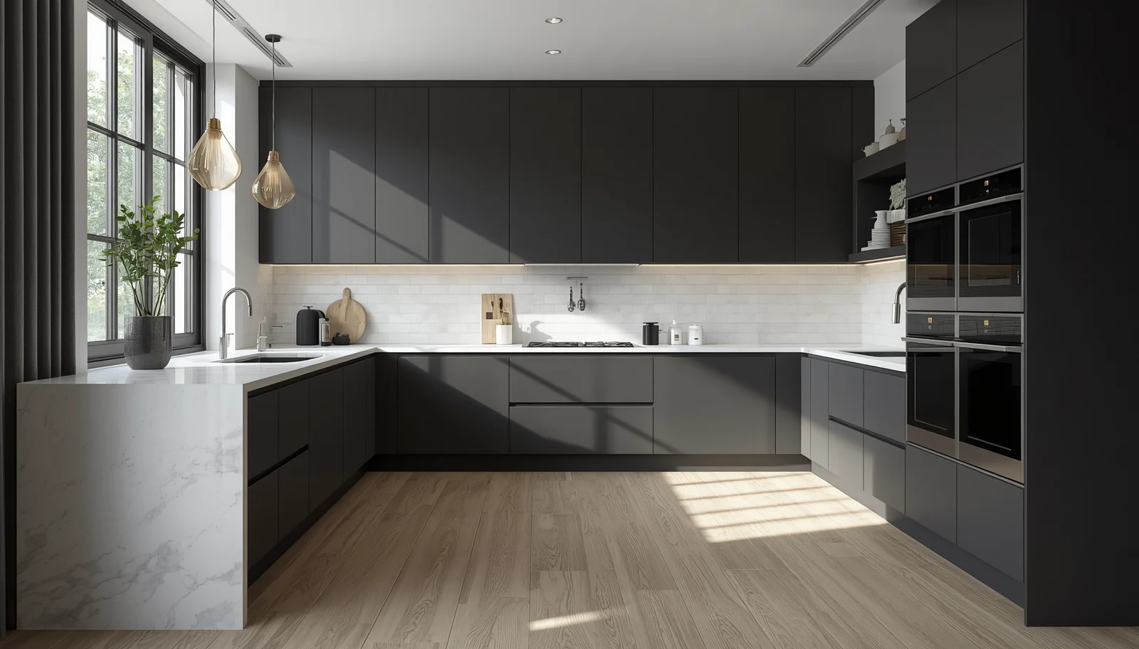 Mastering the Shadow Palette How Dark Grey Kitchens Redefine Sophistication in 2026