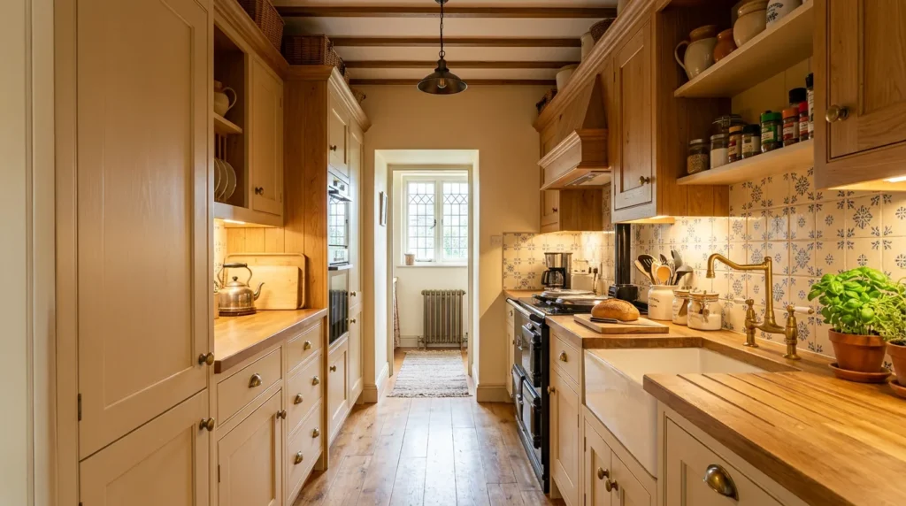 Narrow Kitchen Ideas and the Traditional Approach to Tight Spaces
