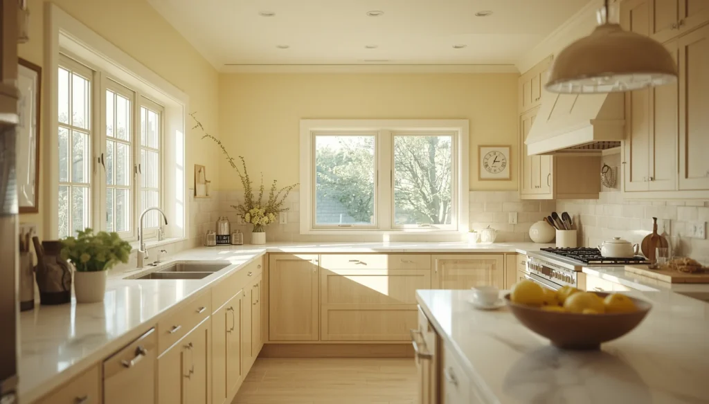 Two: Soft Buttery Walls for Visual Warmth