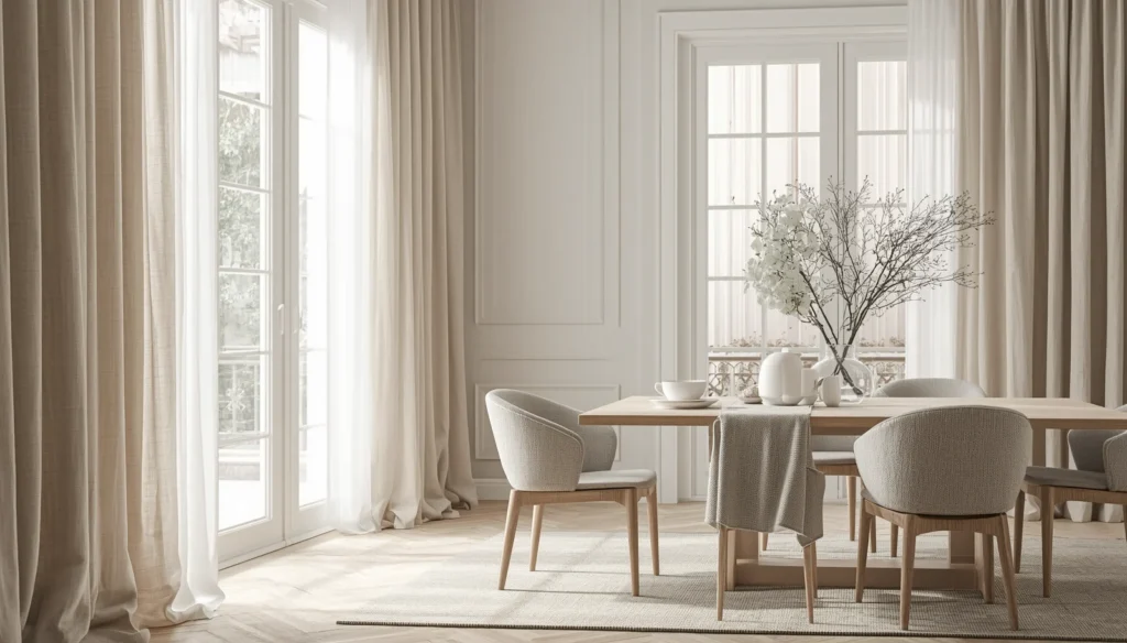Softening Architectural Lines with Textiles