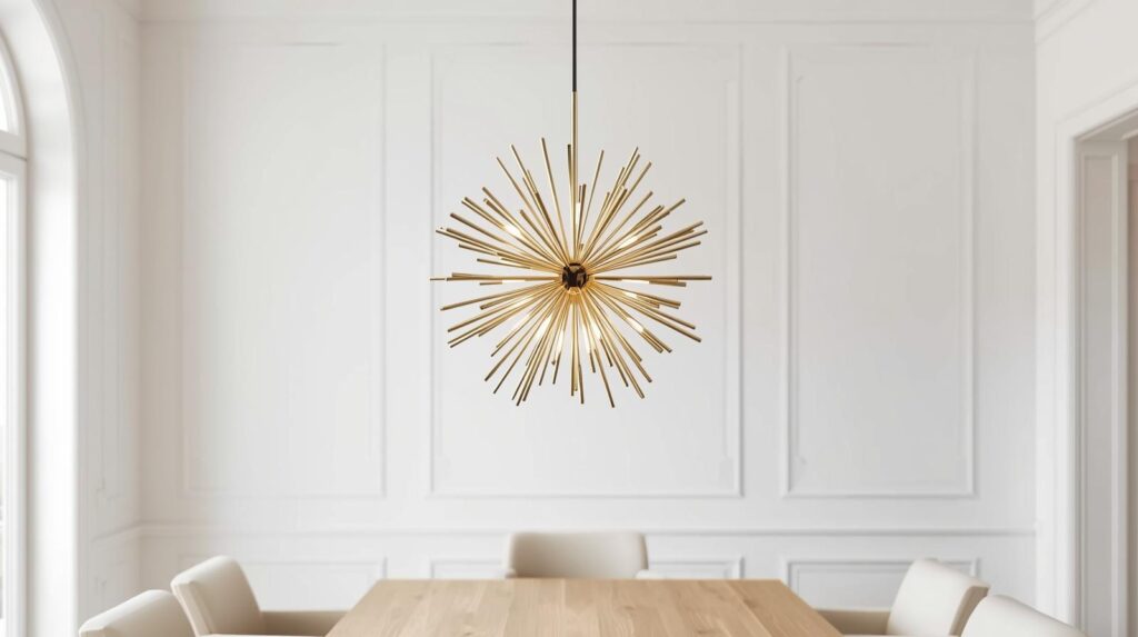 Sputnik-Style Chandelier