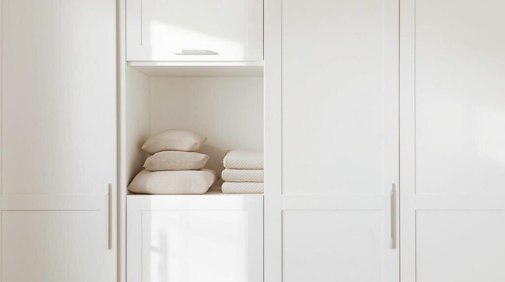 Use Open Niches for Items That Need Air and Access
