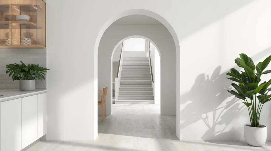 The Barrel-Vault Arch for a Galley Kitchen