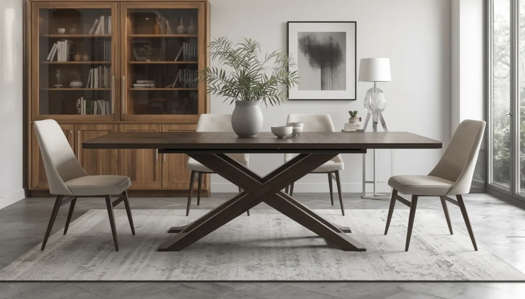 The Extendable Dining Table With Butterfly or Drop-Leaf Mechanisms