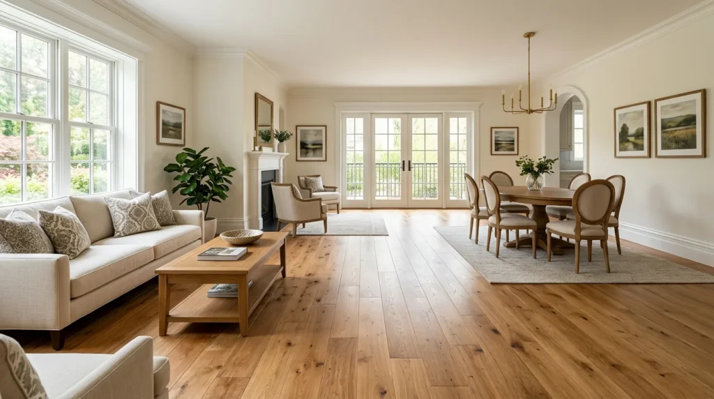 Flooring That Ties the Room Together