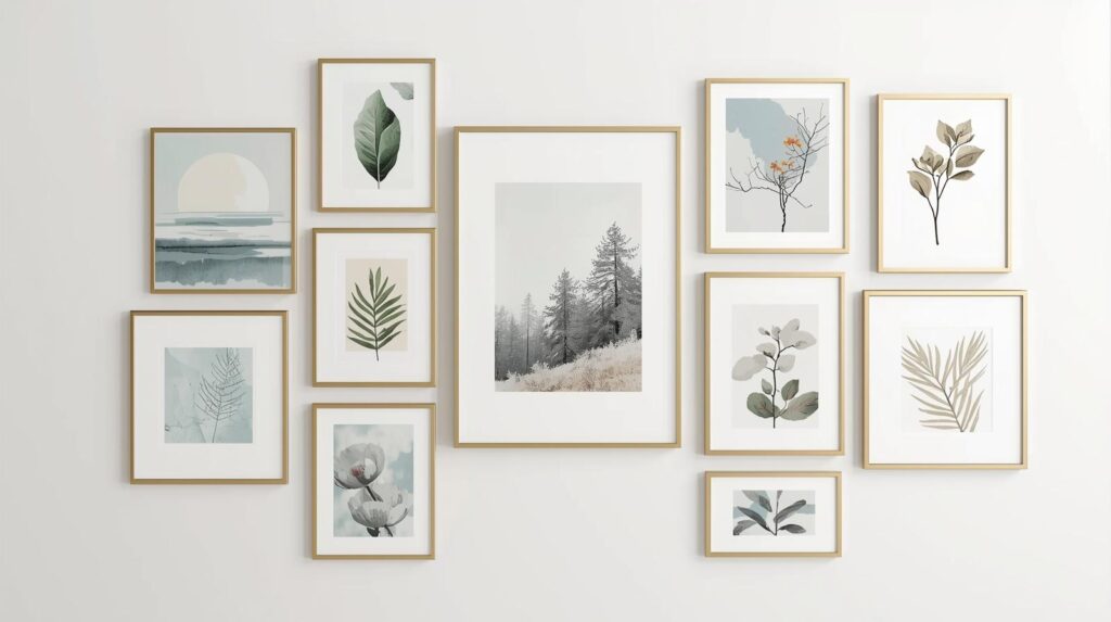 The Fifth Idea: Intentional Asymmetry in Gallery Wall Design