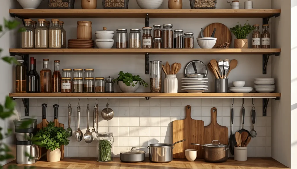15 Kitchen Bookshelf Ideas That Honor the Cookbook
