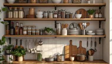15 Kitchen Bookshelf Ideas That Honor the Cookbook