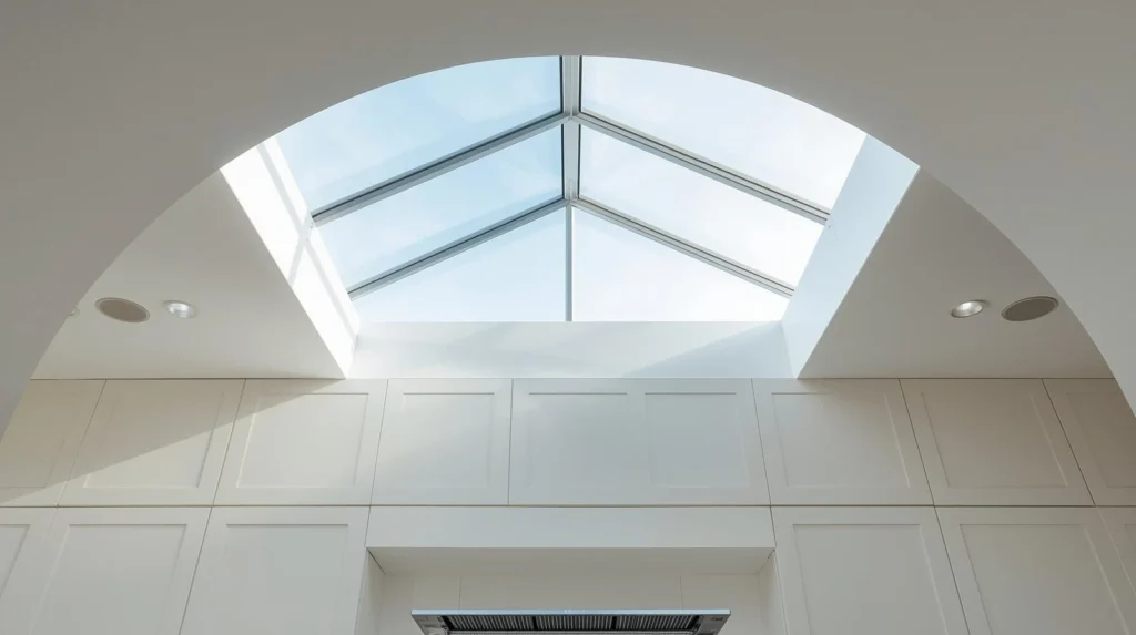 The Steel and Glass Transom Arch