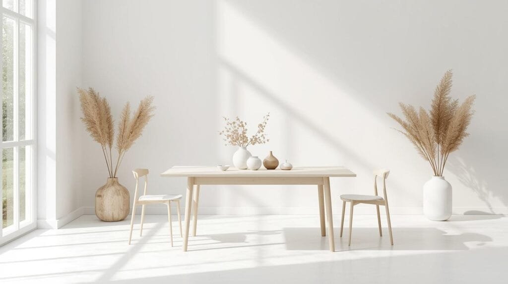 When Less Becomes More: 7 Minimalist Dining Area Ideas That Create True Calm