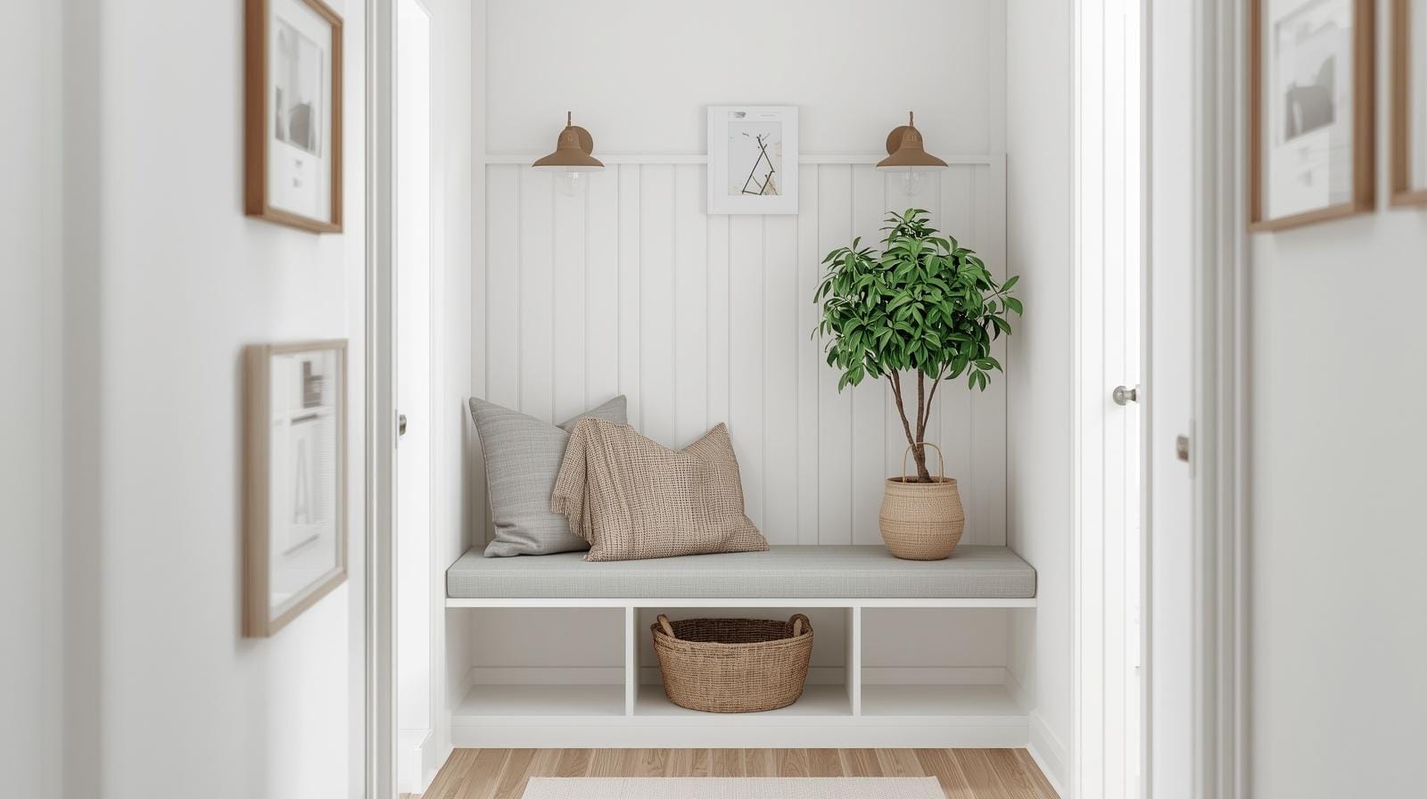 5. The Narrow Bench That Does Two Jobs at Once