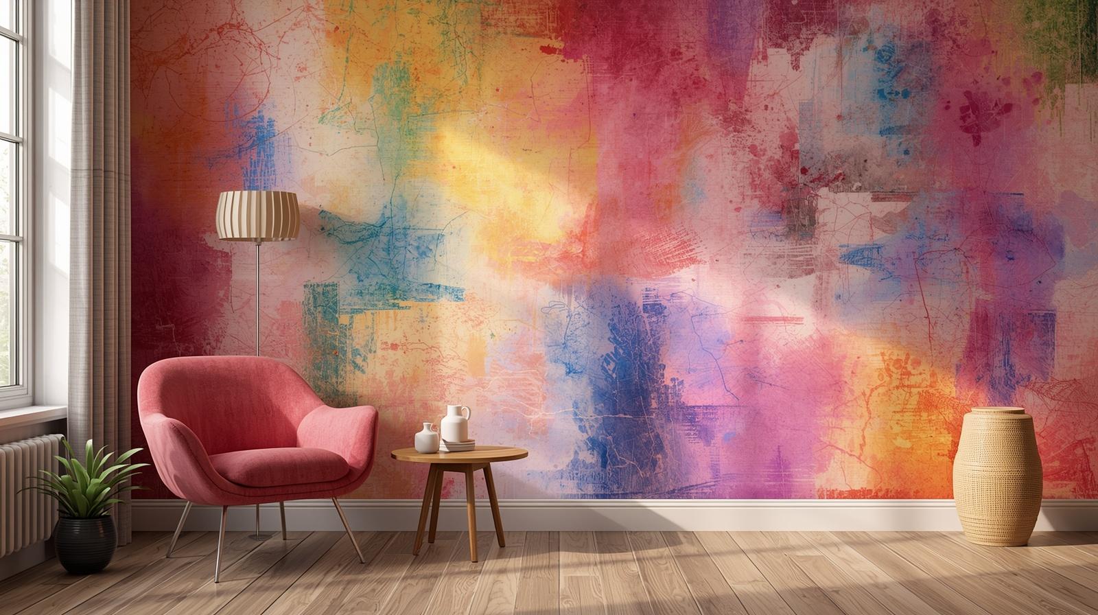 Bright and Optimistic Wall Coverings That Change the Room Atmosphere