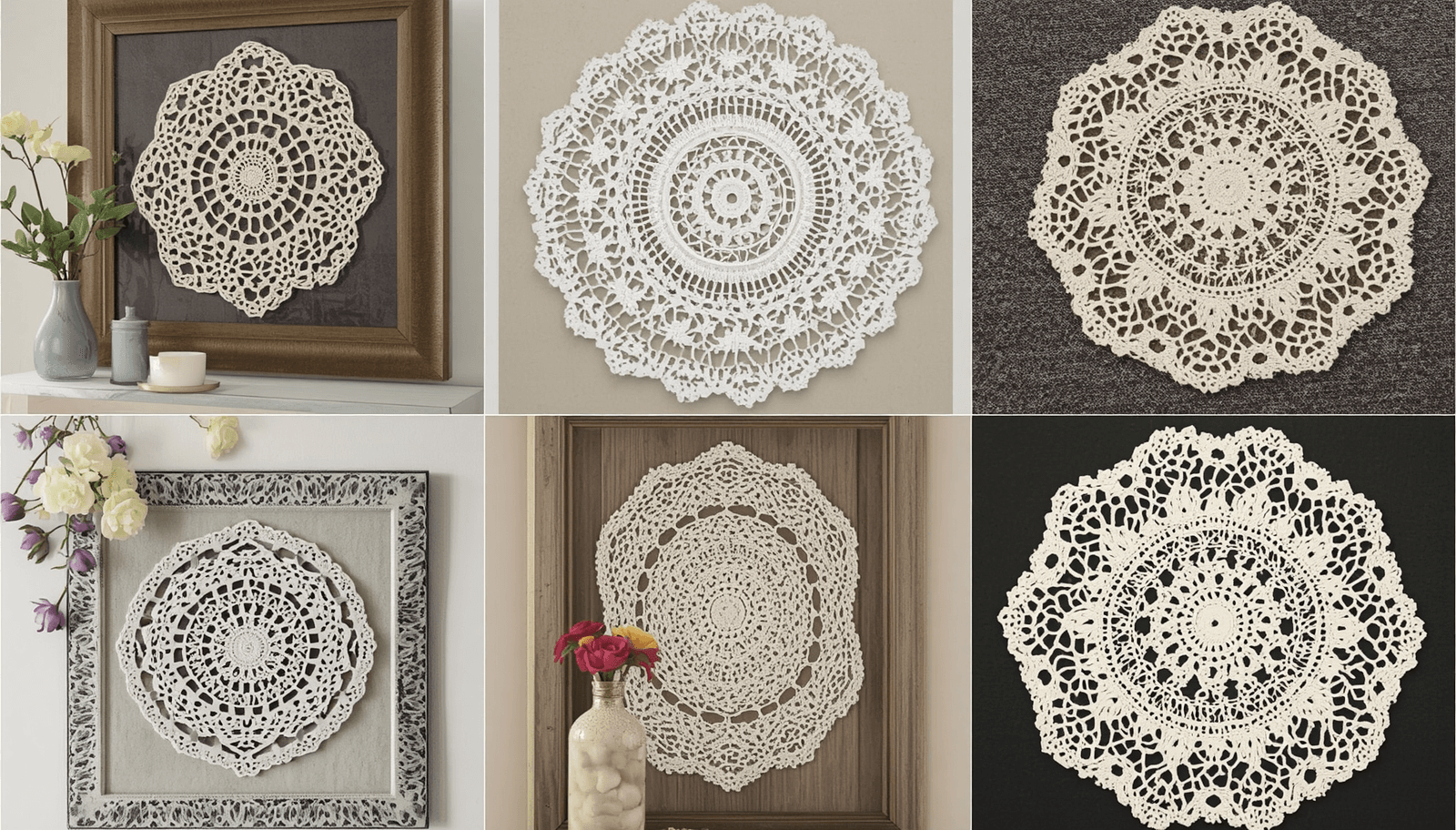 Crafting Functional Home Accessories from Upcycled Lace