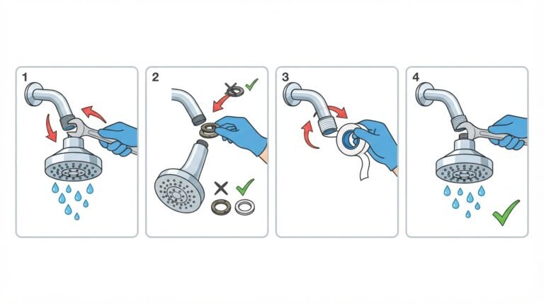 how to fix leaking shower head 5 easiest ways