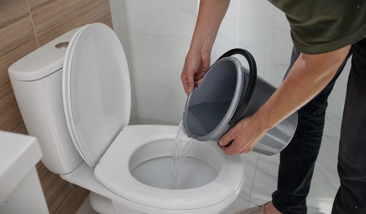 How to Unclog a Toilet Without a Plunger
