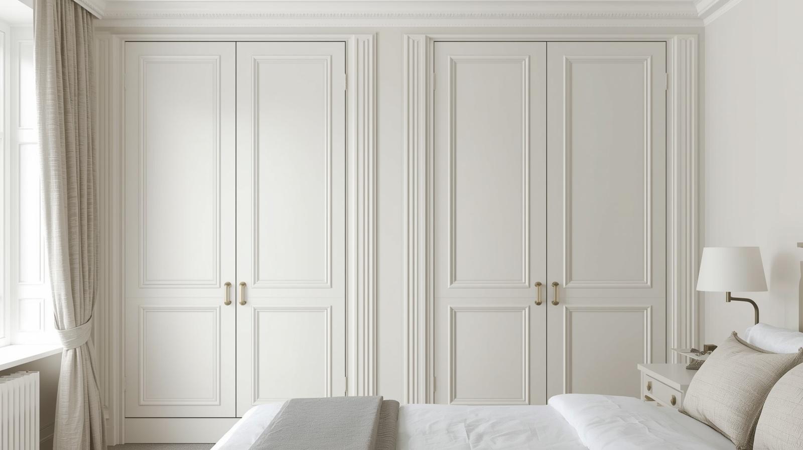 Incorporating Architectural Molding on Flat Wardrobe Doors