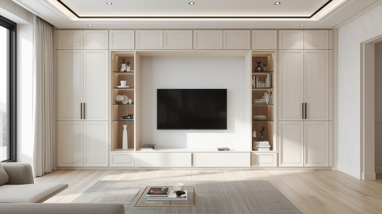  Integrate Concealed Storage for Bulky Items