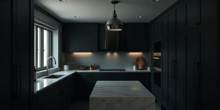 Moody Minimalist Kitchen Ideas for a Calmer Home