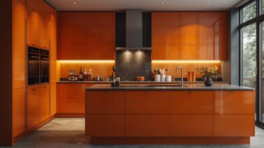 Stylish Orange Kitchen Ideas for a Sophisticated Home