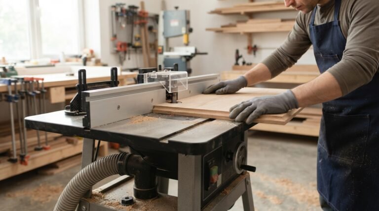 how to use a router table