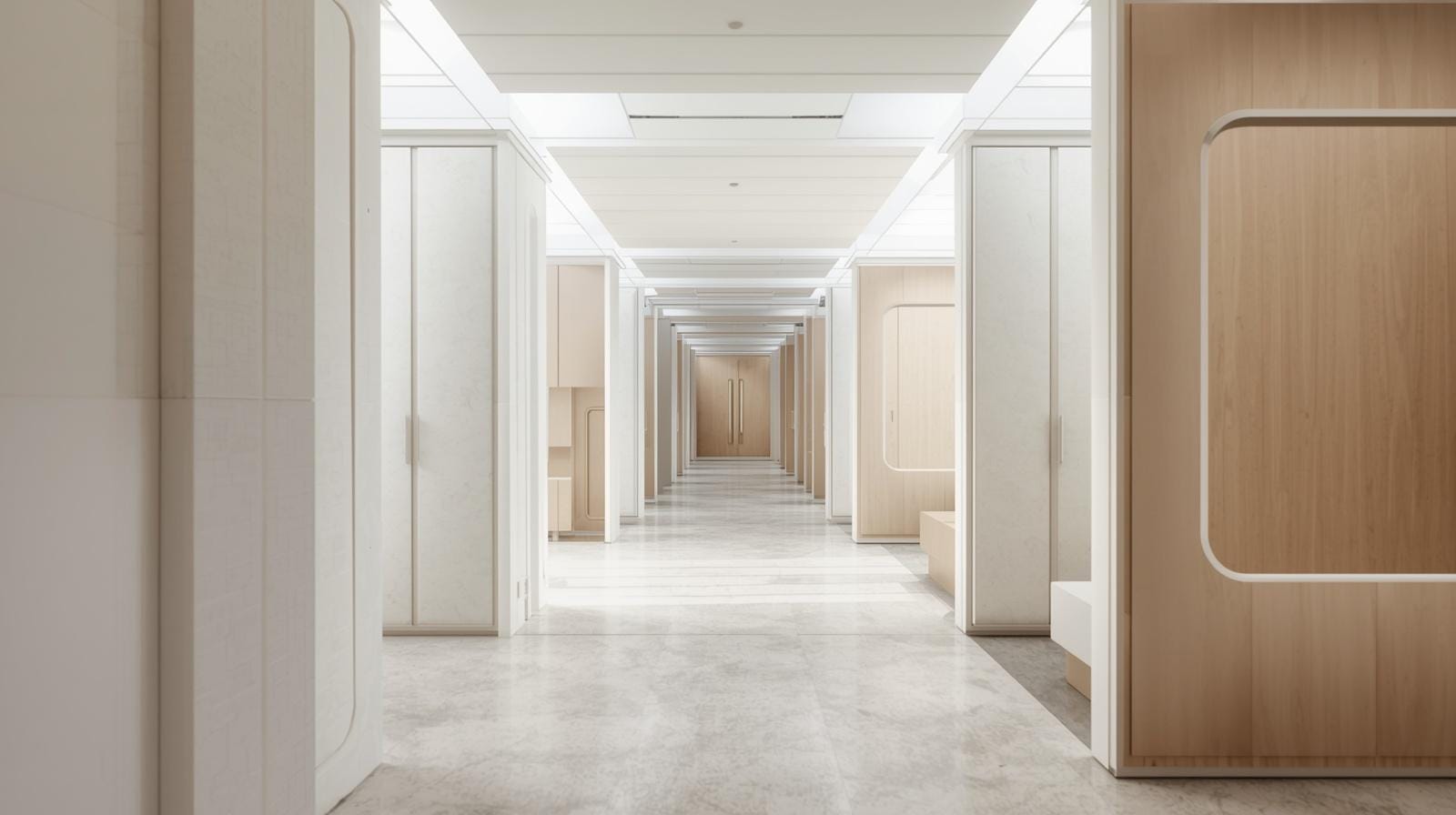 The Second Layout Strategy: The Central Pod Partition